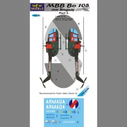 LF Models C48185 1/48 MBB Bo 105 over Uruquay part 2.