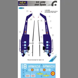 LF Models C48188 1/48 Aug.-Bell 212ASW Spain