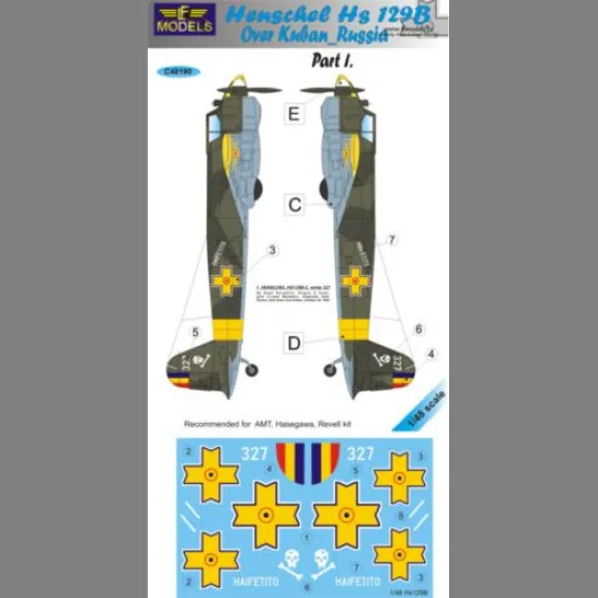 LF Models C48190 1/48 Henschel Hs 129B over Kuban Part 1