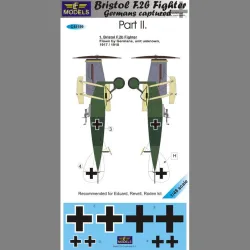 LF Models C48199 1/48 Bristol F.2b Fighter Germans Captured Part II.