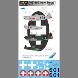 LF Models C4821 1/48 MS-406 over Swiss