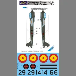LF Models C48212 1/48 Junkers Ju 88C-6 over Spain