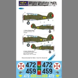 LF Models C48213 1/48 Gloster Gladiator MK.II over Portugal