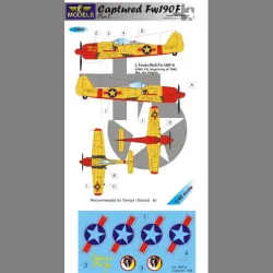 LF Models C4837 1/48 Captured Fw 190F part I.