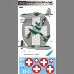 LF Models C4838 1/48 Mosquito over Switzerland I. Part