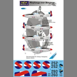 LF Models C4853 1/48 Mustangs over Uruguay
