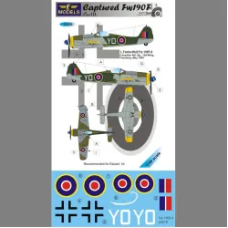LF Models C4856 1/48 Captured Fw 190F part III.