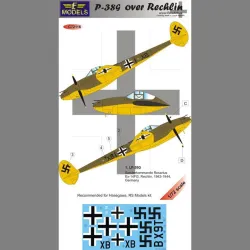 LF Models C4857 1/48 P-38G Lightning over Rechlin