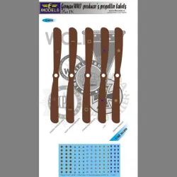 LF Models C4859 1/48 German WWI producer´s labels of propellers part III.