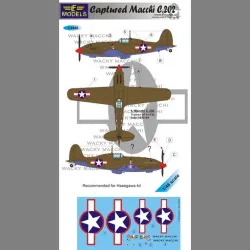 LF Models C4866 1/48 Macchi C. 202 USAF