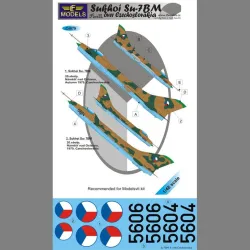 LF Models C4879 1/48 Sukhoi Su-7BM over Czechoslovakia part II.