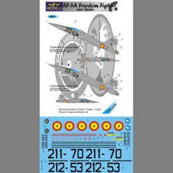 LF Models C4883 1/48 RF-5A Freedom Fighter over Spain