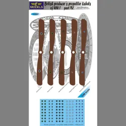 LF Models C4887 1/48 British WWI producer´s labels of propellers part IV.