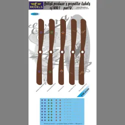 LF Models C4888 1/48 British WWI producer´s labels of propellers part V.