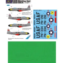 LF Models C4899 1/48 F-80B Shooting Star over USA