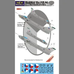 LF Models C72113 1/72 Sukhoi Su-7BM over Czechoslovakia part I.