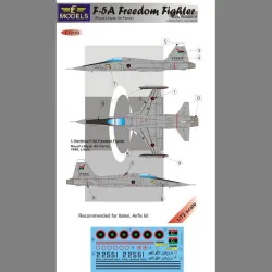 LF Models C72133 1/72 F-5A Freedom Fighter – Libya