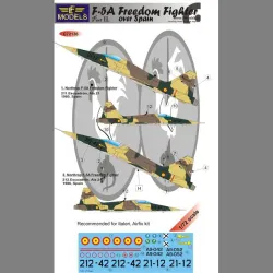 LF Models C72136 1/72 F-5A Freedom Fighter over Spain part II.