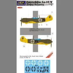LF Models C72145 1/72 Lavochkin La-5FN Zirkus Rosarius