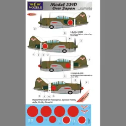LF Models C72168 1/72 Brewster Model 339D over Japan
