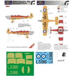 LF Models C72189 1/72 M.Magister Mk.I Acrobatic Team