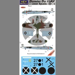 LF Models C72191 1/72 Dornier Do17E-1 over Spain I.