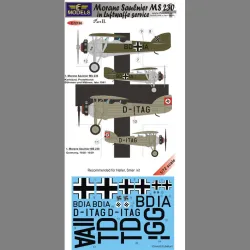 LF Models C72196 1/72 Morane Saulnier MS 230 in Luftwaffe service II