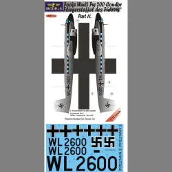 LF Models C72198 1/72 Focke Wulf Fw 200 Condor F.des F. Part III
