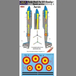 LF Models C72203 1/72 Focke Wulf Fw 200 Condor Spain service Part VII