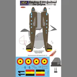 LF Models C72207 1/72 Caudron C.444 Goéland over Belgium