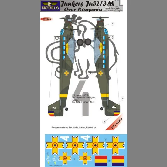 LF Models C72209 1/72 Junkers Ju 52/3M over Romania