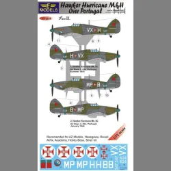 LF Models C72216 1/72 Hawker Hurricane Mk.II over Portugal Part II.