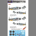 LF Models C72223 1/72 Messerschmitt Bf 109G-6 Comiso cartoon part 3.