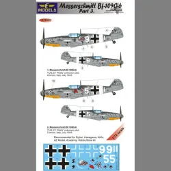 LF Models C72223 1/72 Messerschmitt Bf 109G-6 Comiso cartoon part 3.