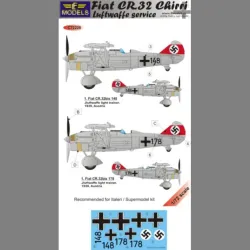 LF Models C72228 1/72 FIAT CR.32 Luftwaffe service