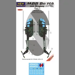 LF Models C72239 1/72 MBB Bo 105 over Uruquay part 1.