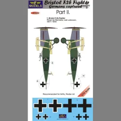 LF Models C72252 1/72 Bristol F.2b Fighter Germans Captured Part II.