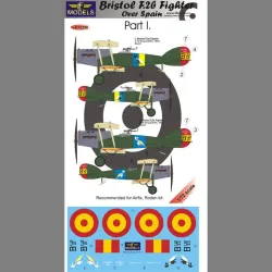 LF Models C72256 1/72 Bristol F.2b Fighter over Spain Part I.