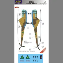 LF Models C72260 1/72 Westland Sikorsky WS.51 over Iraq