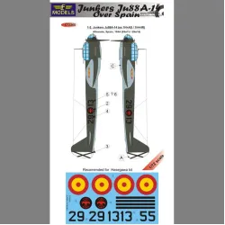LF Models C72265 1/72 Junkers Ju 88A-14 over Spain
