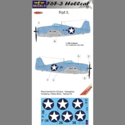 LF Models C72273 1/72 F6F-3 Hellcat part II.