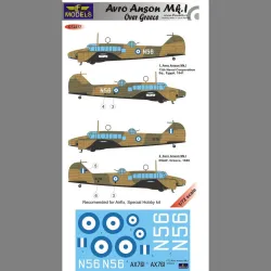 LF Models C72277 1/72 Avro Anson Mk.I. over Greece