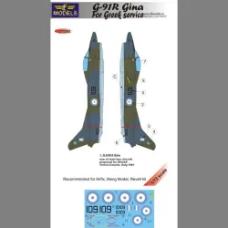 LF Models C72282 1/72 G.91R Gina for Greek service