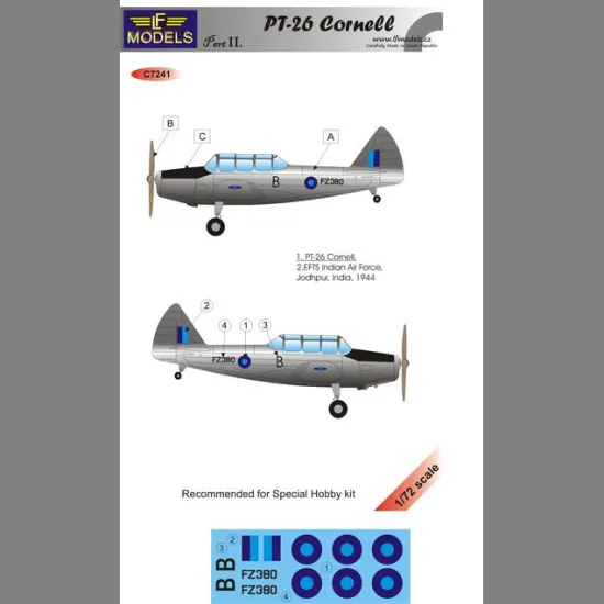 LF Models C7241 1/72 Fairchild PT-26 Cornell II.