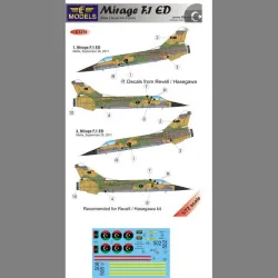 LF Models C7270 1/72 Mirage F.1 ED New Libyan AF