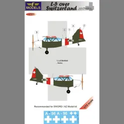 LF Models C7271 1/72 Stinson L-5 over Switzerland