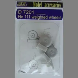 LF Models D7201 1/72 Heinkel He 111 weighted wheels