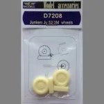LF Models D7208 1/72 Junkers Ju 52/3M weighted wheels