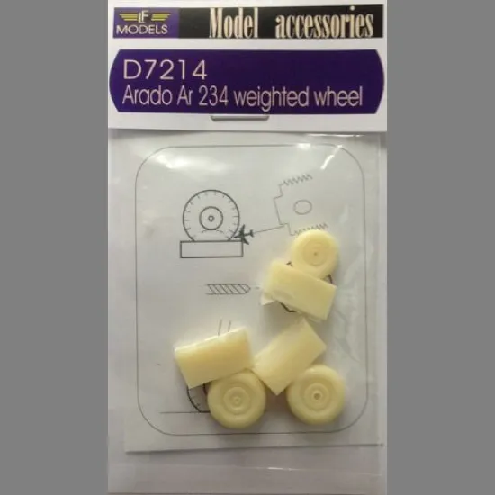 LF Models D7214 1/72 Arado Ar 234 weighted wheels