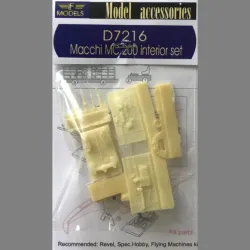 LF Models D7216 1/72 Macchi MC.200 interior set